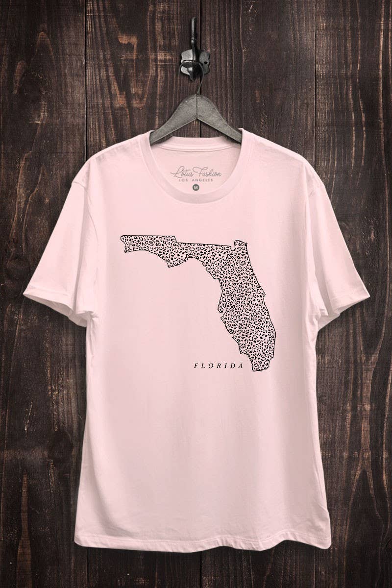 Florida Map Graphic Top - Adult & Kids T-Shirts, Sweatshirts & Hoodies apparel design preview 1