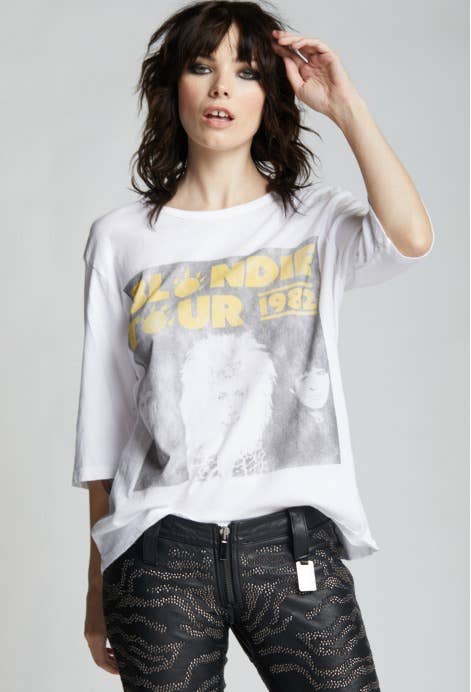 301593 228 Blondie Tour 1982 - Adult & Kids T-Shirts, Sweatshirts & Hoodies apparel design preview 1