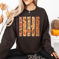 Fall, Brush Stroke, Floral, Pumpkin, Autumn - Adult & Kids T-Shirts, Sweatshirts & Hoodies apparel design preview 1