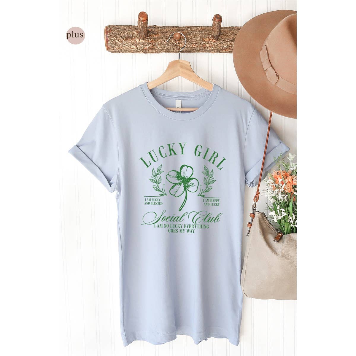 St Patricks Lucky Vintage Graphic Plus - Adult & Kids T-Shirts, Sweatshirts & Hoodies apparel design preview 1