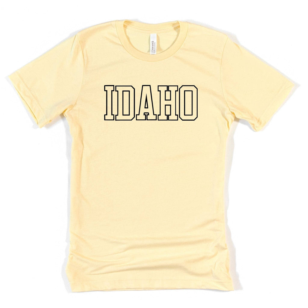 Idaho Varisty Graphic 054 - Adult & Kids T-Shirts, Sweatshirts & Hoodies apparel design preview 1