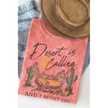 Desert Is Calling- Vintage Mineral Wash - Adult & Kids T-Shirts, Sweatshirts & Hoodies apparel design preview 1