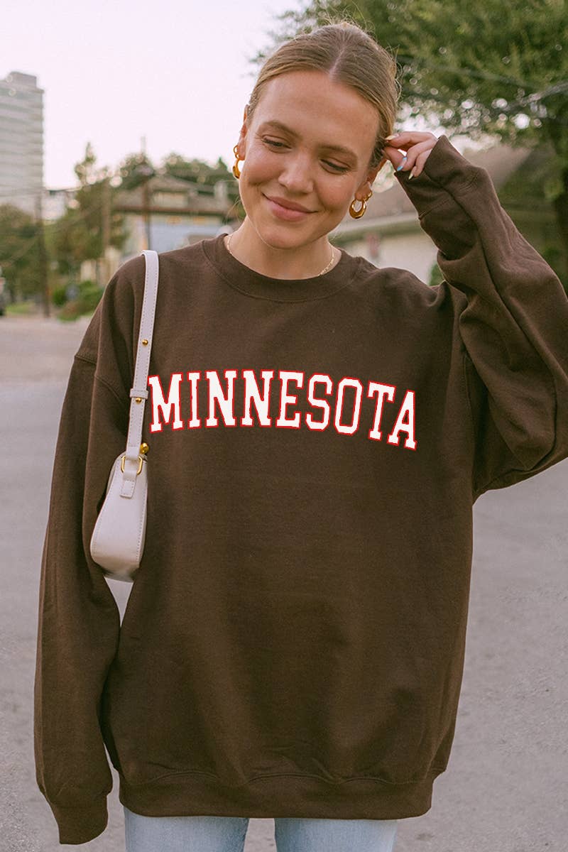 Minnesota Puff Print Vintage Graphic - Adult & Kids T-Shirts, Sweatshirts & Hoodies apparel design preview 1