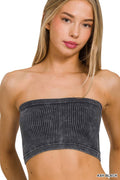 .0810 Premium Washed Seamless Bandeau Top Bra - Adult & Kids T-Shirts, Sweatshirts & Hoodies apparel design preview 1