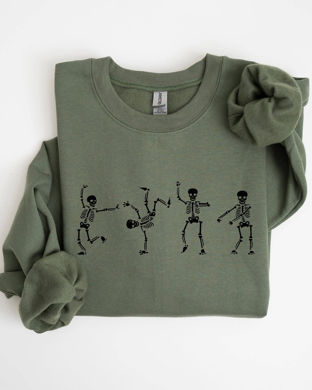 Funny Skeletons, Dance, Spooky, Halloween - Adult & Kids T-Shirts, Sweatshirts & Hoodies apparel design preview 1