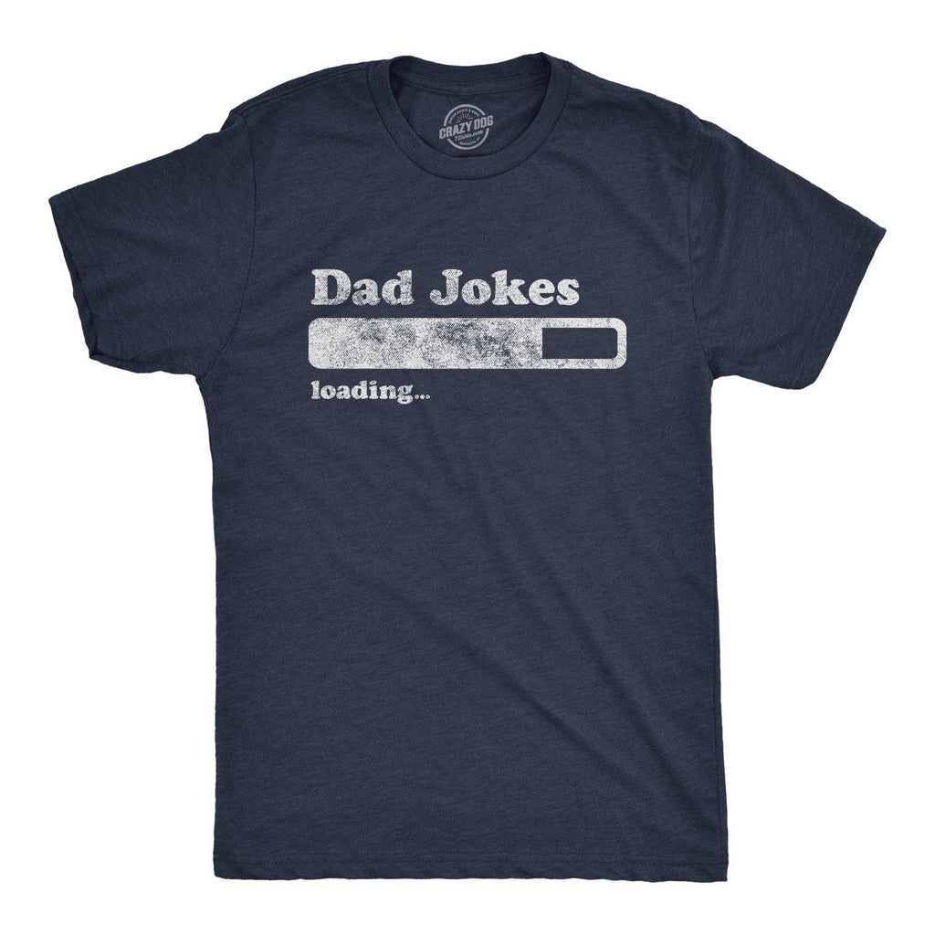 Dad Jokes Loading Men's - Adult & Kids T-Shirts, Sweatshirts & Hoodies apparel design preview 1