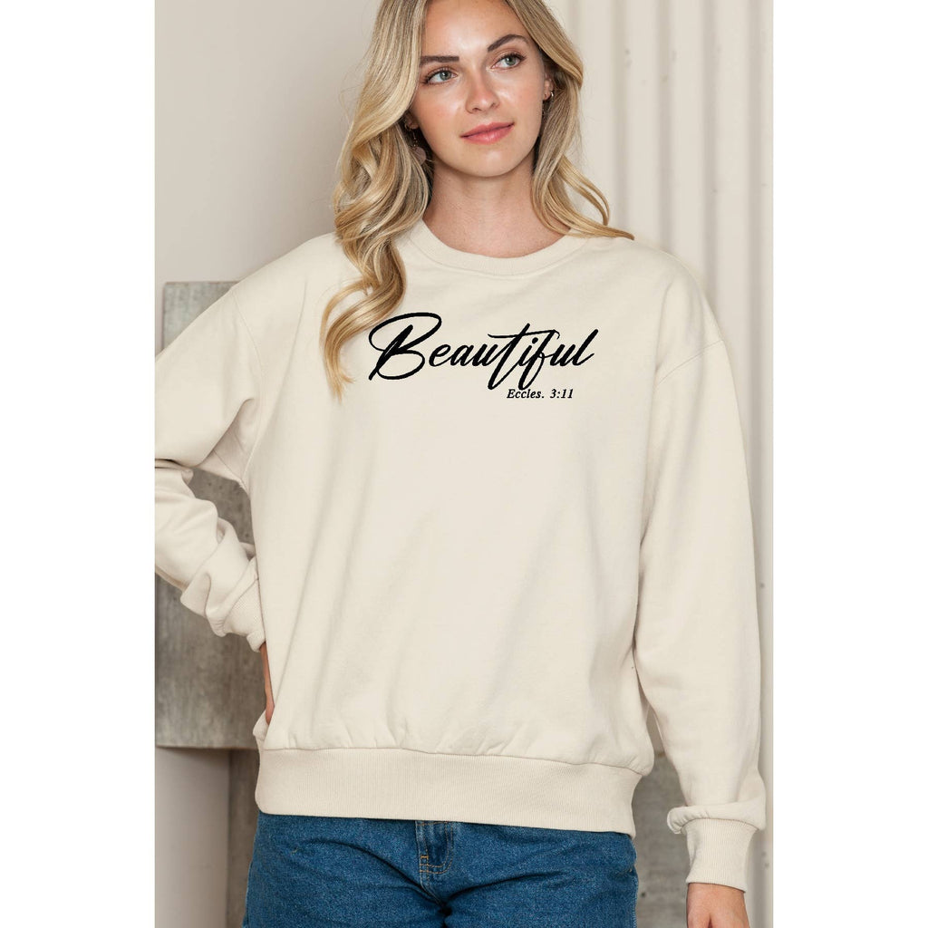 Beautiful Crewneck - Adult & Kids T-Shirts, Sweatshirts & Hoodies apparel design preview 1