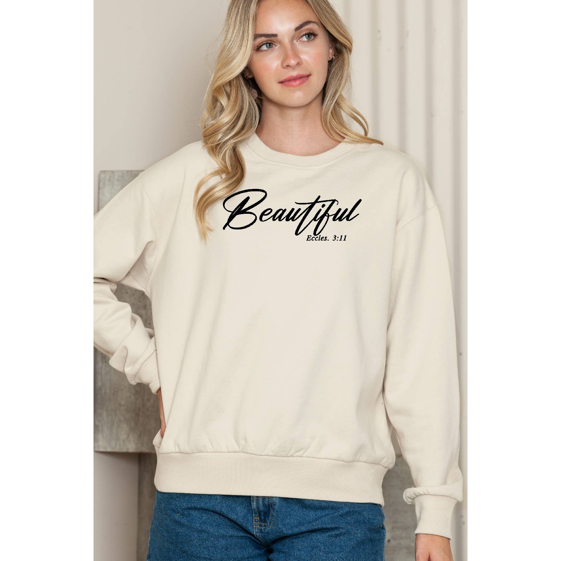 Beautiful Crewneck - Adult & Kids T-Shirts, Sweatshirts & Hoodies apparel design preview 1