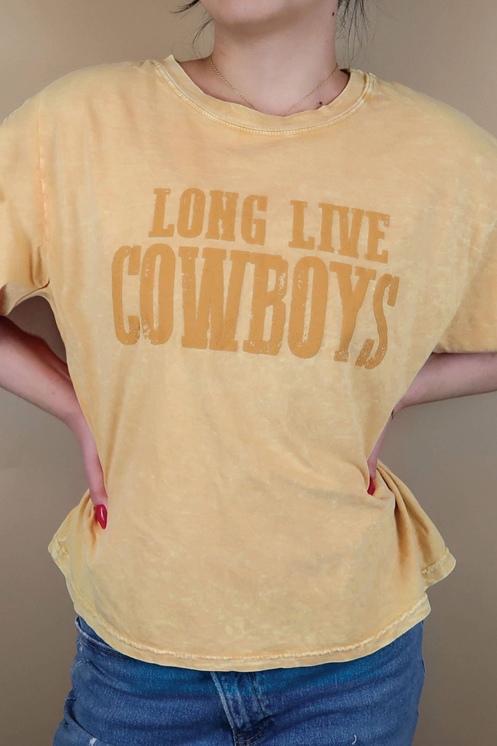 Long Live Cowboys Puff Print Graphic - Adult & Kids T-Shirts, Sweatshirts & Hoodies apparel design preview 1