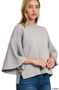 Viscose Bell Sleeve Sweater - Adult & Kids T-Shirts, Sweatshirts & Hoodies apparel design preview 1