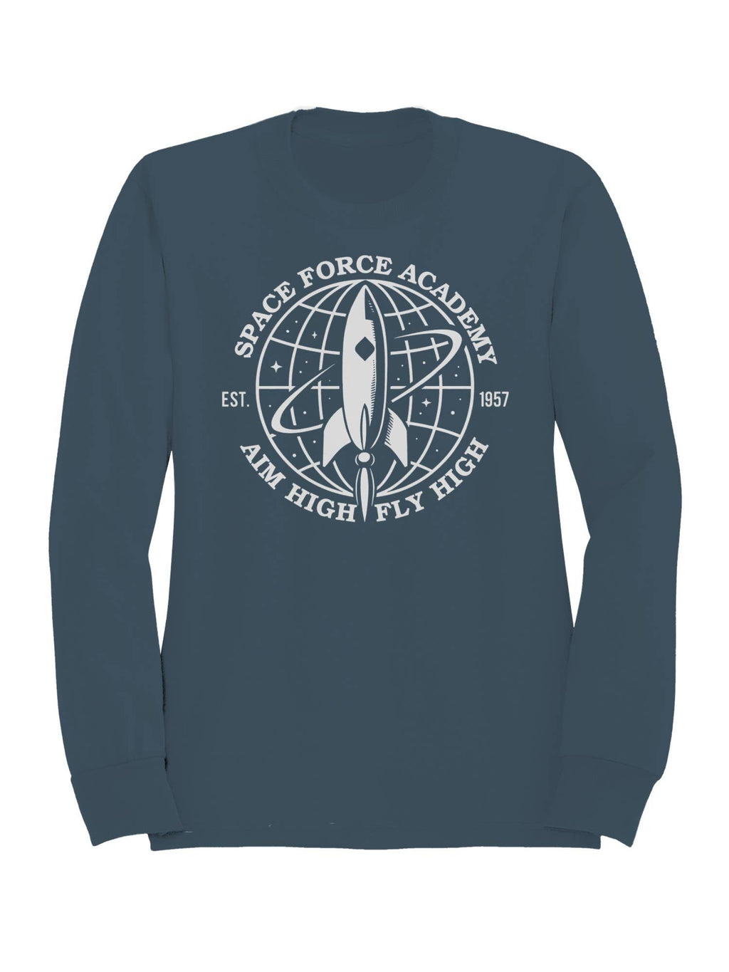 Space Force Academy Rocket Emblem Men's - Adult & Kids T-Shirts, Sweatshirts & Hoodies apparel design preview 1
