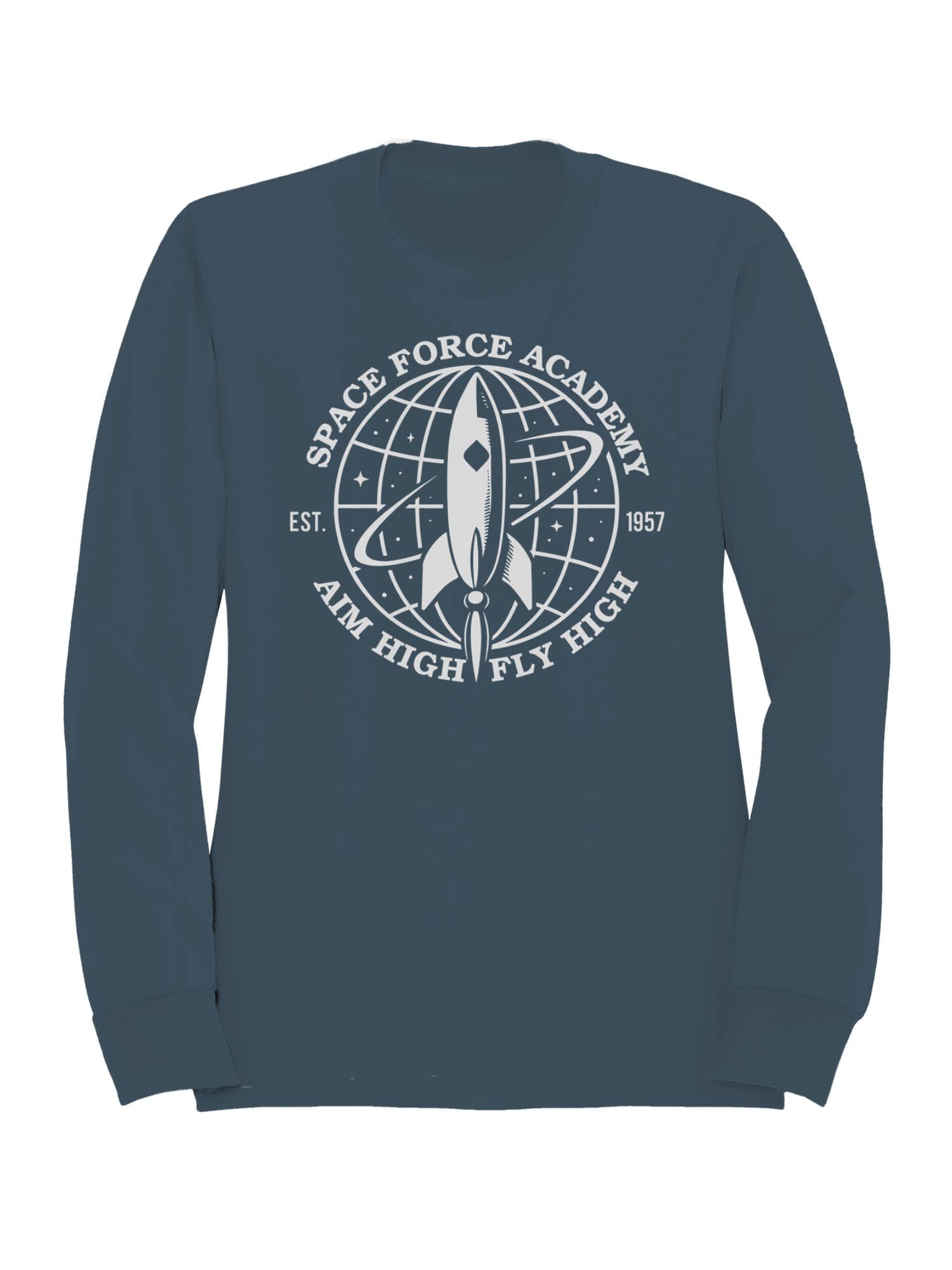 Space Force Academy Rocket Emblem Men's - Adult & Kids T-Shirts, Sweatshirts & Hoodies apparel design preview 1