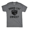 Proud Cat Owner Men's - Adult & Kids T-Shirts, Sweatshirts & Hoodies apparel design preview 1