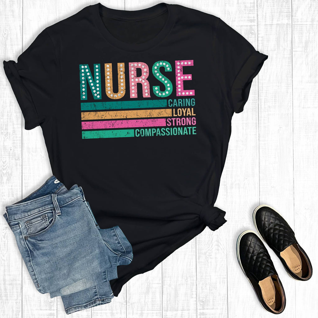 Retro Nurse Life Graphic - Adult & Kids T-Shirts, Sweatshirts & Hoodies apparel design preview 1
