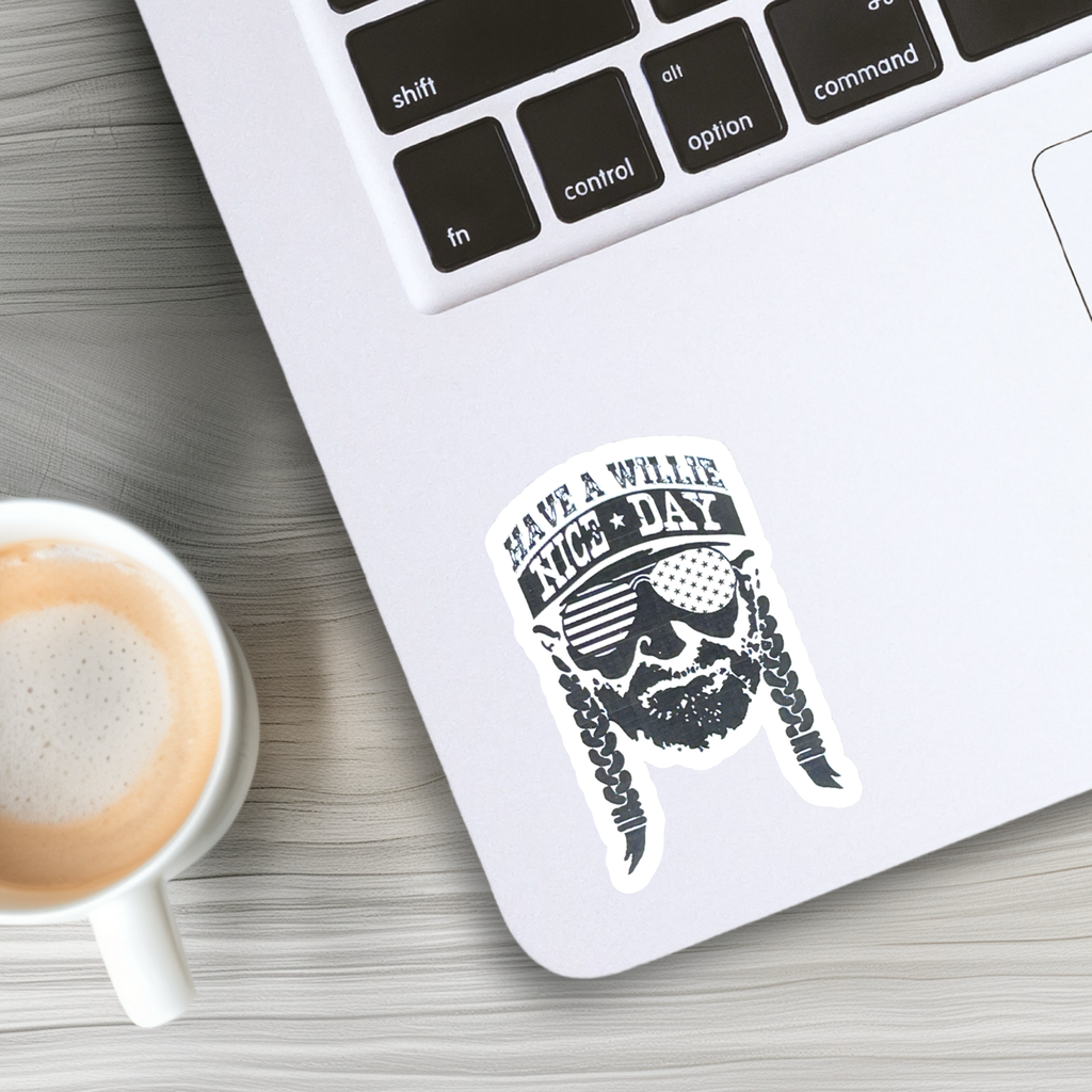 Have A Willie Nice Day Sticker - Adult & Kids T-Shirts, Sweatshirts & Hoodies apparel design preview 1
