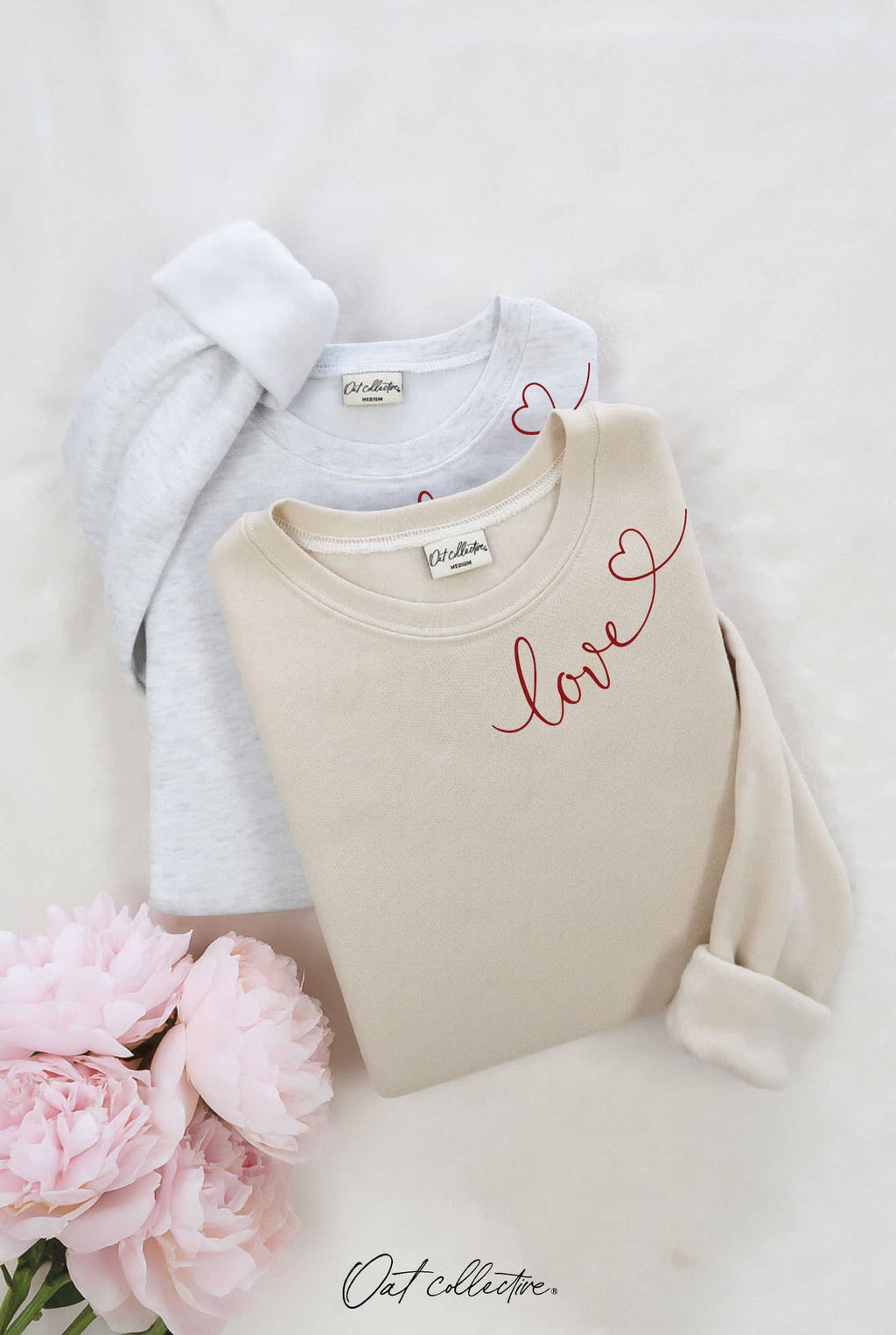Love Heart Neckline Graphic - Adult & Kids T-Shirts, Sweatshirts & Hoodies apparel design preview 1