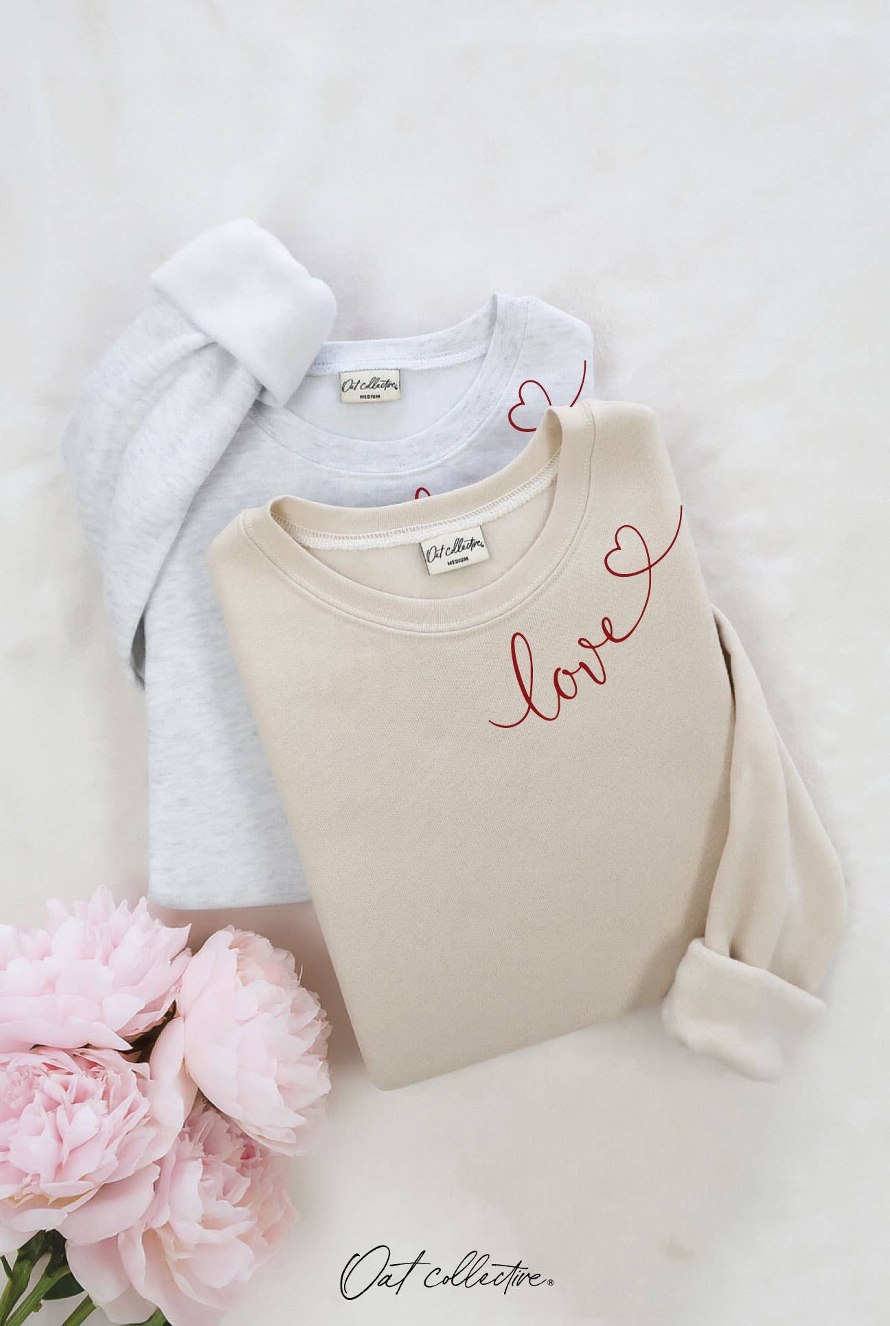 Love Heart Neckline Graphic - Adult & Kids T-Shirts, Sweatshirts & Hoodies apparel design preview 1