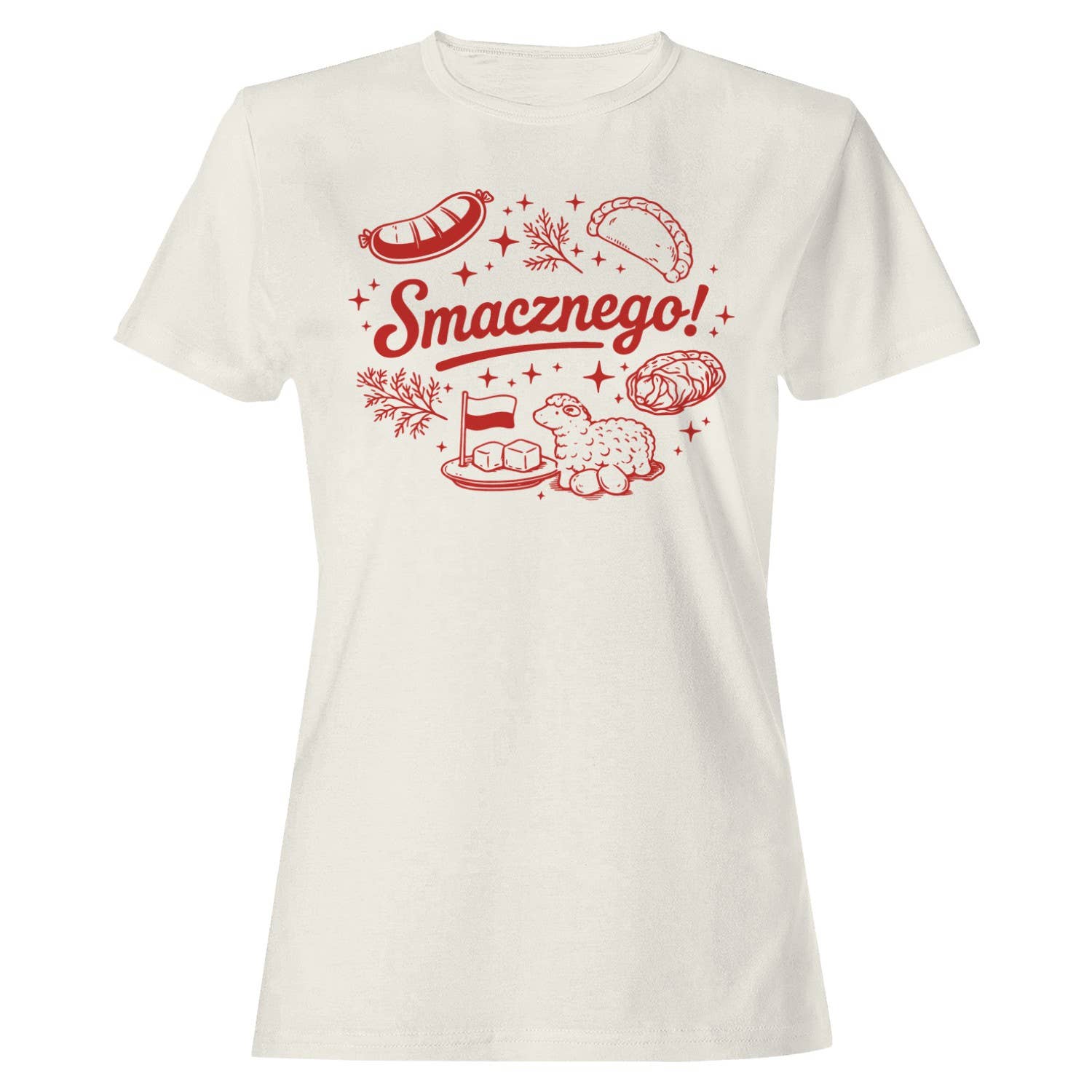 Smacznego Polish Food Women's - Adult & Kids T-Shirts, Sweatshirts & Hoodies apparel design preview 1