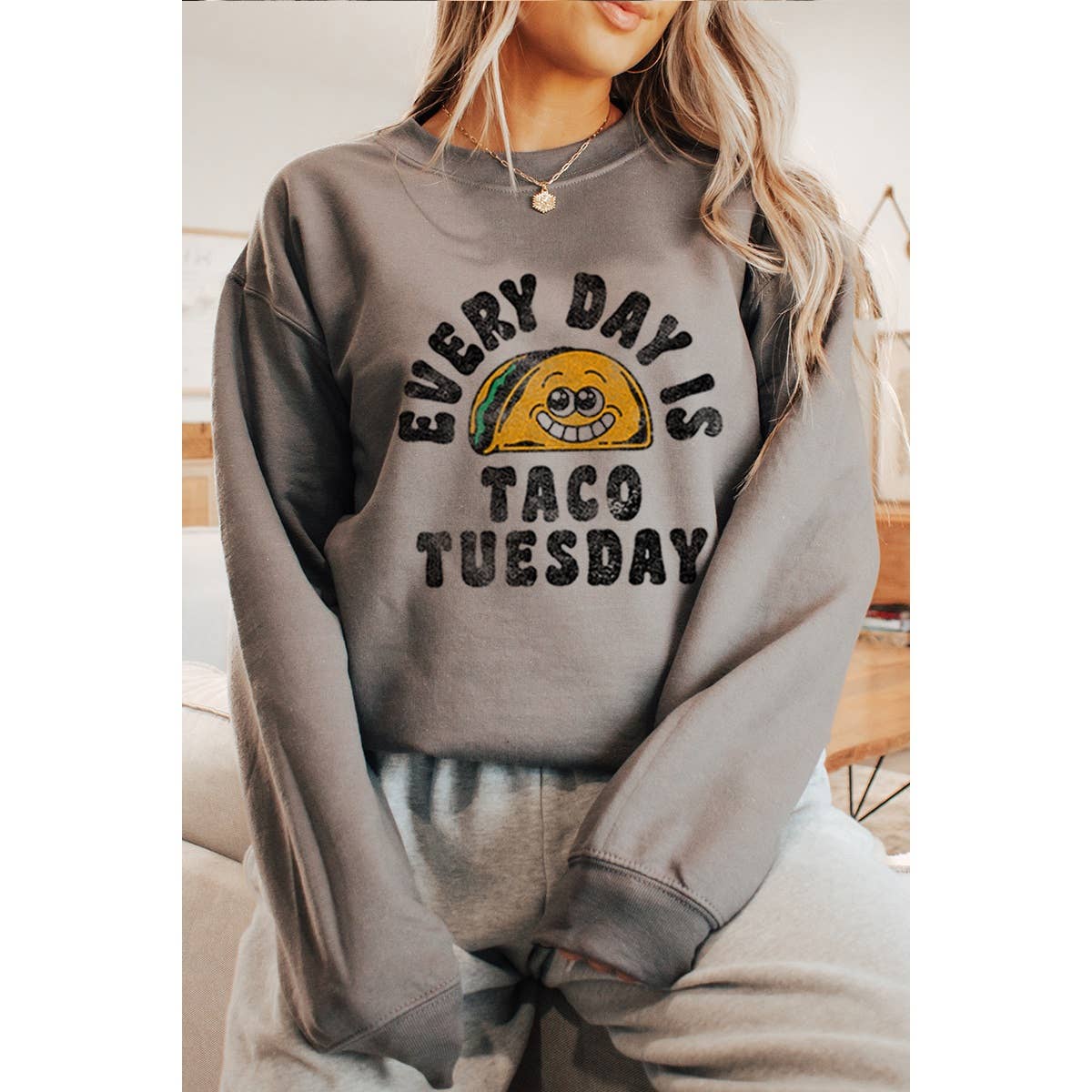 Taco Tuesday Vintage Graphic - Adult & Kids T-Shirts, Sweatshirts & Hoodies apparel design preview 1