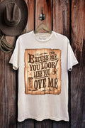 Excuse Me You Look Like Love Graphic Top - Adult & Kids T-Shirts, Sweatshirts & Hoodies apparel design preview 1