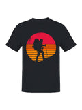 Retro Sunset Hiking Adventure Men's - Adult & Kids T-Shirts, Sweatshirts & Hoodies apparel design preview 1