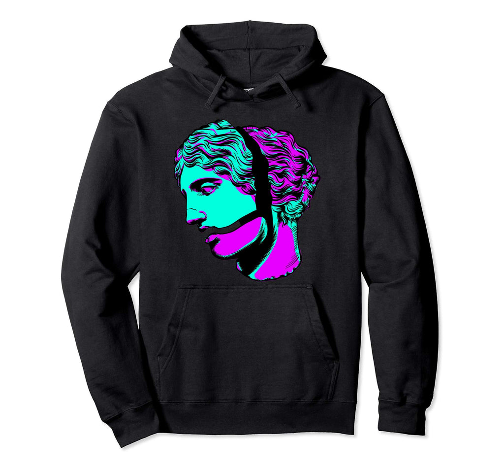 Vaporwave Aesthetic Glitch Sadboi Hoodie - Streetwear Style Men Women - T-Shirt, Sweatshirt, Hoodie