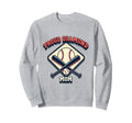 Proud Diamond Mom Baseball Sweatshirt - Minimalist Print Men Women - T-Shirt, Sweatshirt, Hoodie
