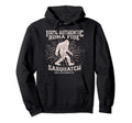 Sasquatch 100 Authentic Distressed Hoodie - Minimalist Print for Adults - T-Shirt, Sweatshirt, Hoodie