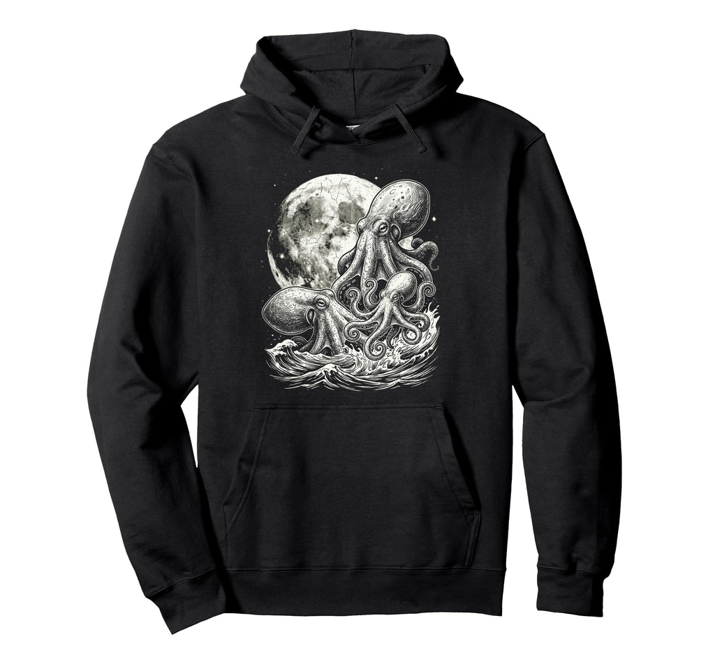 Octopus 90S Aesthetic Y2K Octopus Hoodie - Casual Everyday Wear Men Women - T-Shirt, Sweatshirt, Hoodie