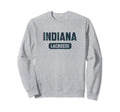 Distressed Indiana Lacrosse Sweatshirt - Aesthetic Graphic for Adults - T-Shirt, Sweatshirt, Hoodie