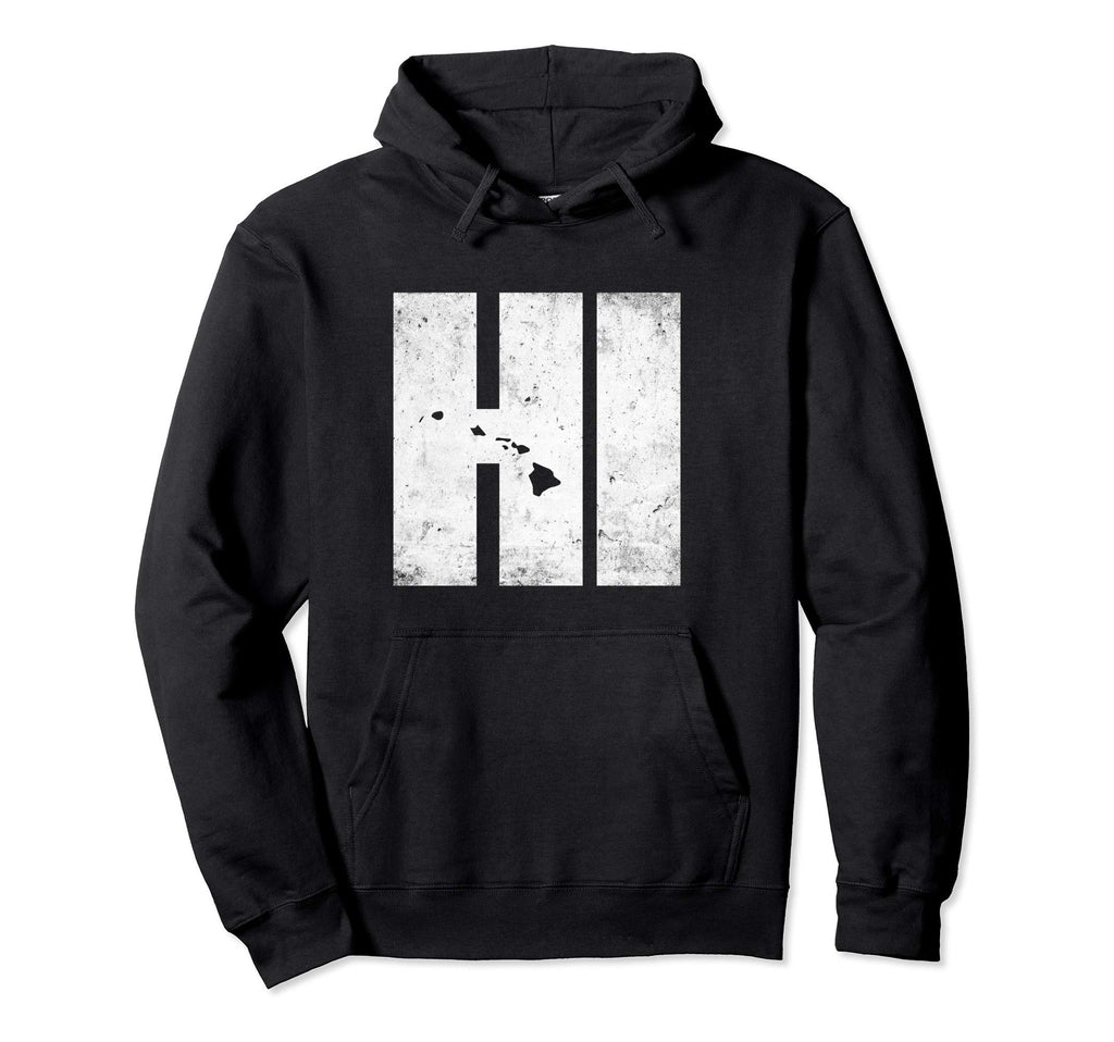 Hi Hawaii Hawaiian Islands Friendly Hoodie - Aesthetic Graphic Unisex - T-Shirt, Sweatshirt, Hoodie