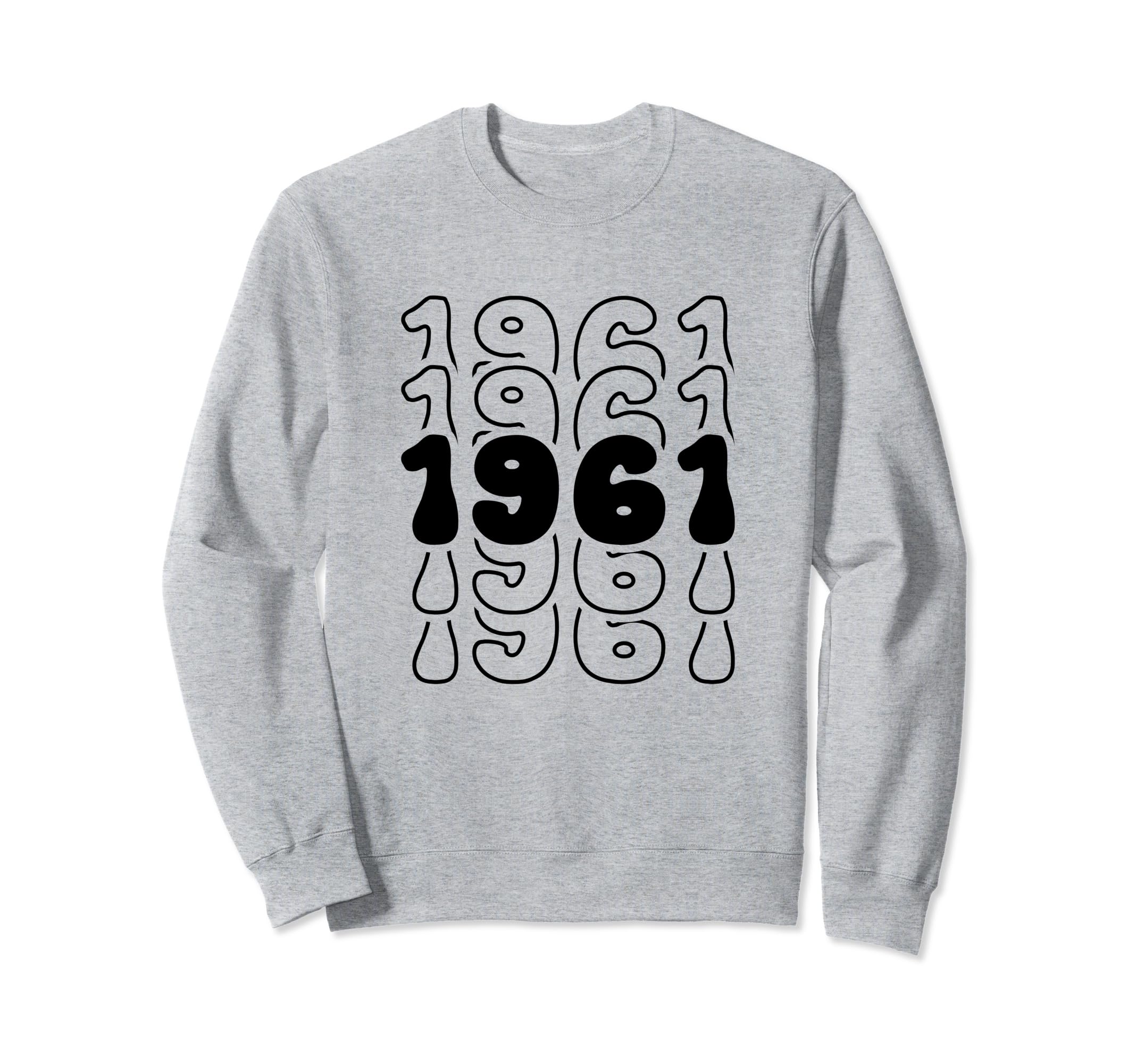 63 Year Old Groovy 63Rd Birthday Sweatshirt - Aesthetic Graphic Men Women - T-Shirt, Sweatshirt, Hoodie
