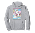 Surfing Ghost Strawberry Milk Hoodie - Casual Everyday Wear Men Women - T-Shirt, Sweatshirt, Hoodie