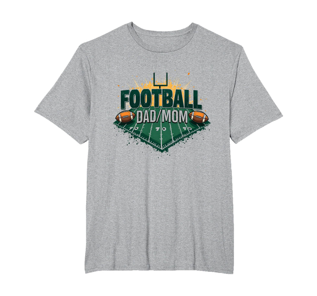 Football Dad Mom Proud Parent Game Day T-Shirt - Trendy Graphic for Adults - T-Shirt, Sweatshirt, Hoodie