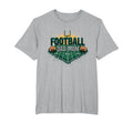 Football Dad Mom Proud Parent Game Day T-Shirt - Trendy Graphic for Adults - T-Shirt, Sweatshirt, Hoodie