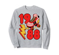 1988 Roller Skate 80S Nostalgia Sweatshirt - Aesthetic Graphic for Adults - T-Shirt, Sweatshirt, Hoodie