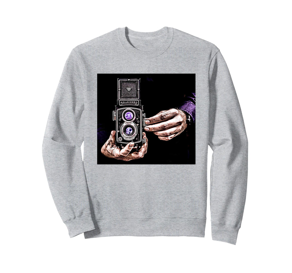 Twin Lens Reflex Camera Lomography Sweatshirt - Custom Art Print Men Women - T-Shirt, Sweatshirt, Hoodie