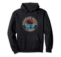 Pompano Beach Florida Fl 70S Hoodie - Custom Art Print Unisex - T-Shirt, Sweatshirt, Hoodie