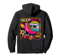 Roller Skates This Is My 80S Costume 80S Hoodie - Graphic Print for Adults - T-Shirt, Sweatshirt, Hoodie