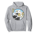 Surfing Ghost Banana Milk Cartons Hoodie - Minimalist Print Men Women - T-Shirt, Sweatshirt, Hoodie