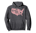 Usa Route 66 Main Street America Hoodie - Trendy Graphic Men Women - T-Shirt, Sweatshirt, Hoodie