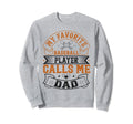My Favorite Baseball Player Calls Me Sweatshirt - Aesthetic Graphic Unisex - T-Shirt, Sweatshirt, Hoodie
