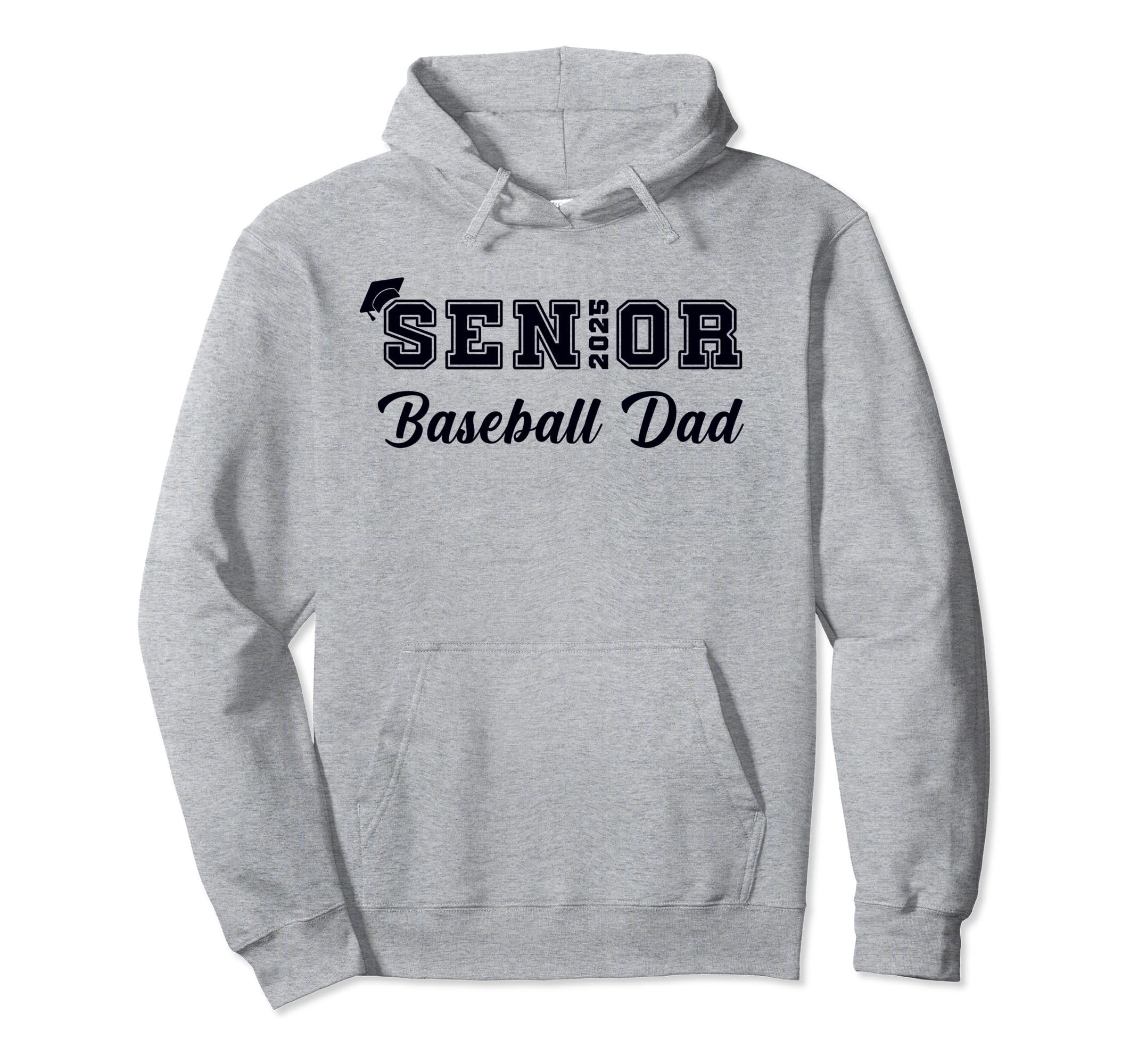 Class 2025 Baseball Dad Senior Graduation Hoodie - Minimalist Print Unisex - T-Shirt, Sweatshirt, Hoodie