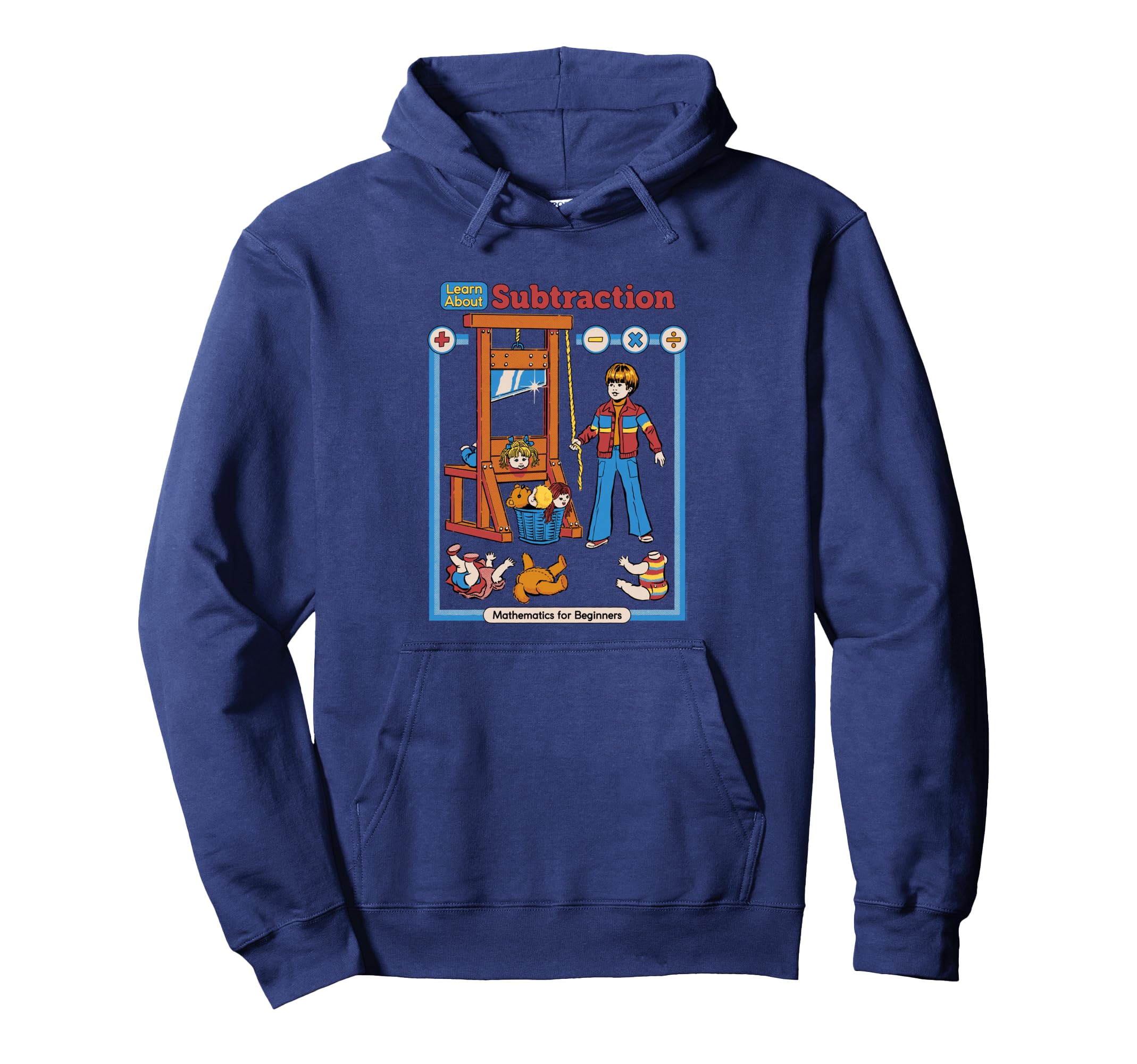 Steven Rhodes Learn About Subtraction Hoodie - Aesthetic Graphic Unisex - T-Shirt, Sweatshirt, Hoodie
