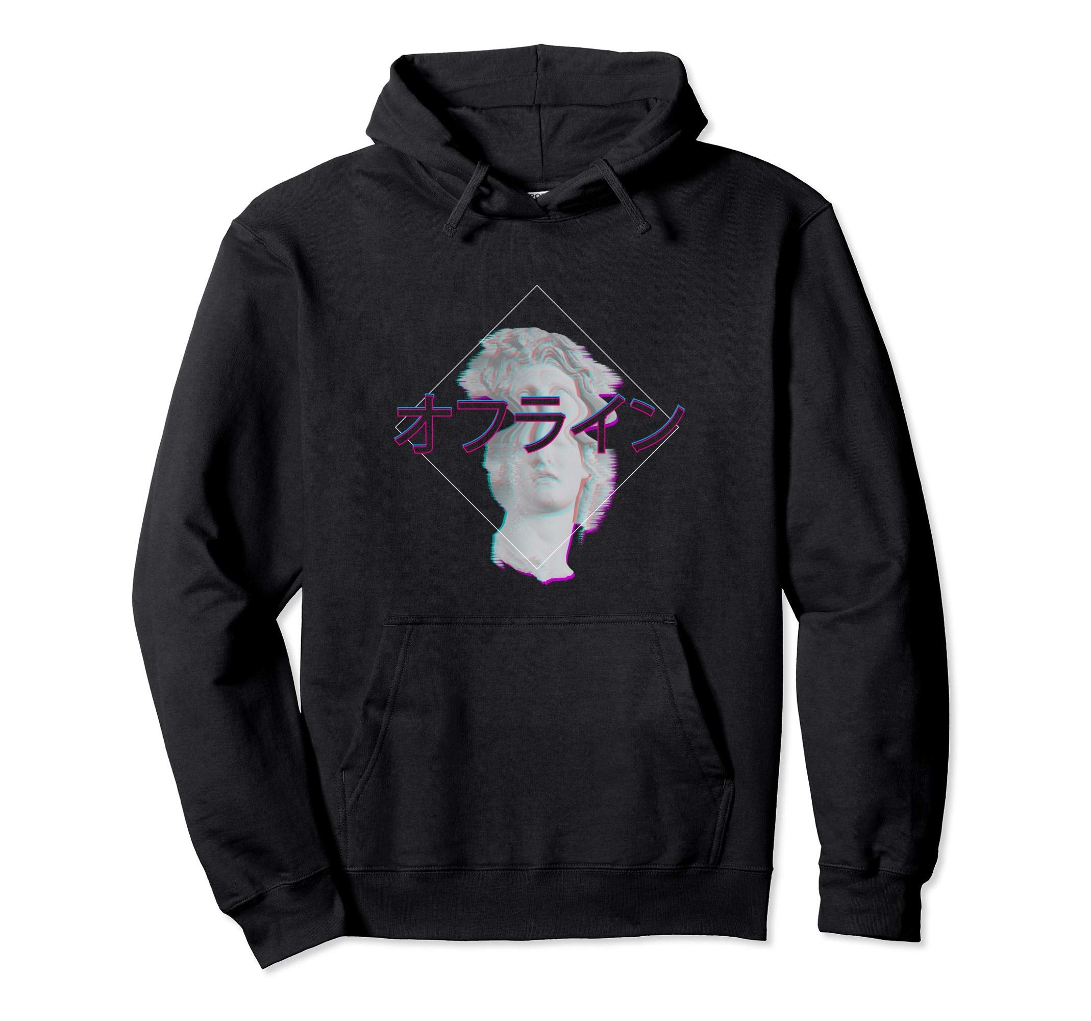 Retrowave Synthwave Vaporwave Japanese Hoodie - Custom Art Print Unisex - T-Shirt, Sweatshirt, Hoodie