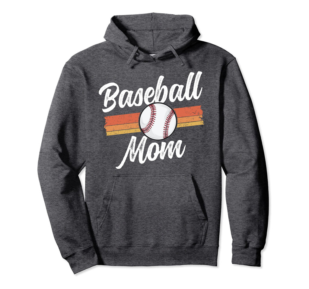 Mom Baseball Mothers Day Gift Her Mama School Hoodie - Graphic Print Unisex - T-Shirt, Sweatshirt, Hoodie