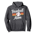 Mom Baseball Mothers Day Gift Her Mama School Hoodie - Graphic Print Unisex - T-Shirt, Sweatshirt, Hoodie