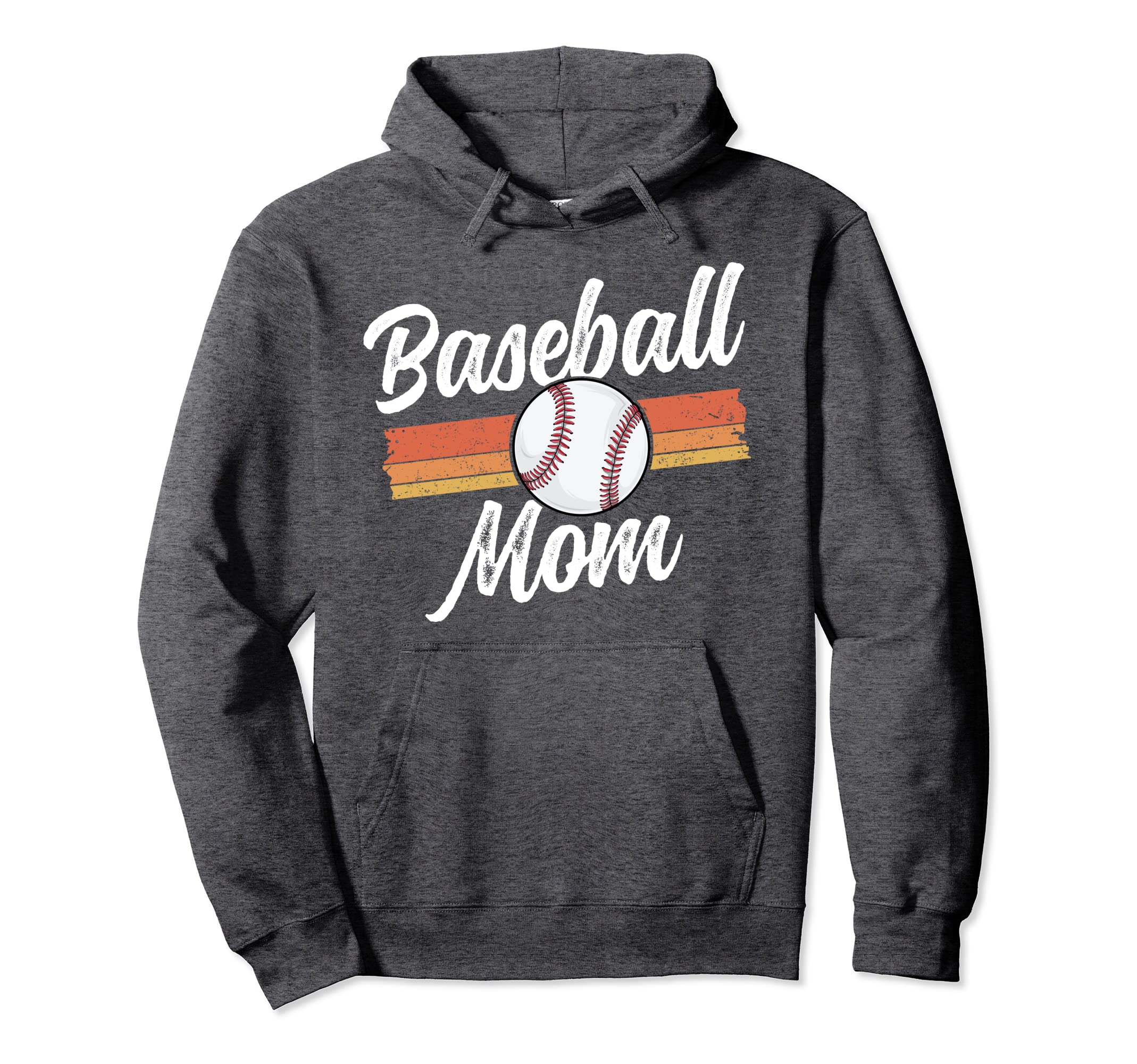 Mom Baseball Mothers Day Gift Her Mama School Hoodie - Graphic Print Unisex - T-Shirt, Sweatshirt, Hoodie