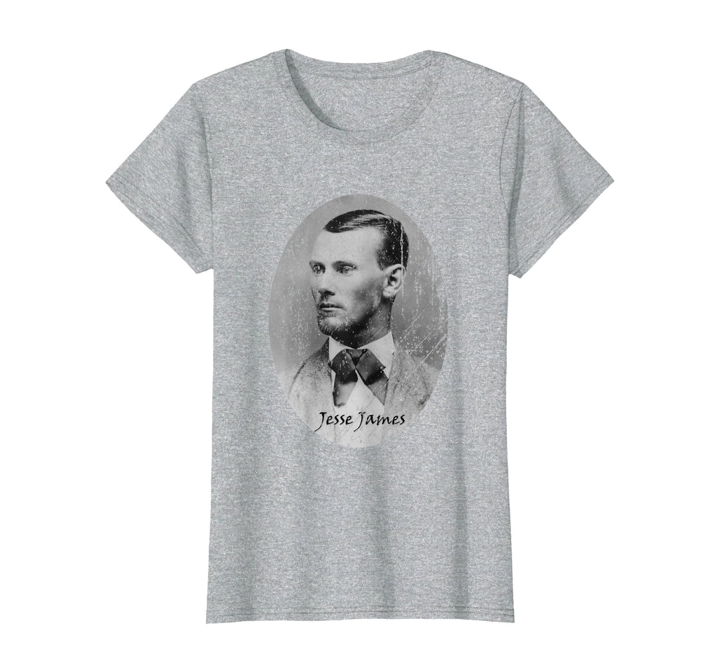 Outlaws Jesse Woodson James T-Shirt - Minimalist Print Men Women - T-Shirt, Sweatshirt, Hoodie