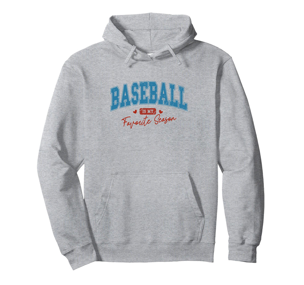 Trendy American Baseball Is My Favorite Hoodie - Graphic Print Unisex - T-Shirt, Sweatshirt, Hoodie